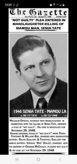 Standing left: Joe Tate