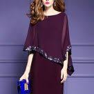 Party Embroidered Sequins O Neck Batwing Sleeve Slim Bodycon Dress Em 2020 Roupas Femininas Vestido Elegante Vestidos