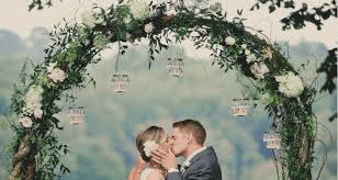 A wedding ceremony archway creates a stunning backdrop that blends with the decor of the day. Top Ideas For Adding Wow To That Wedding Arch Diy Weddings Topweddingsites Com