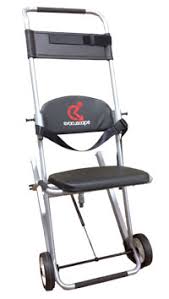 The weight is easily carried down the stairs by an easy glide track system. Evacuation Chair Stair Chair Emergency Rescue Chairs By Evacuscape