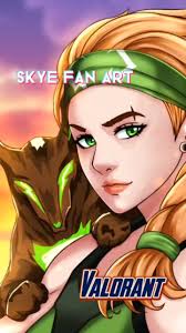 Skye fan art from Valorant #animeart #anime #clipstudiopaint #digitalart  #valorant #skye #fyp #artwork #fanart #fanartdrawing