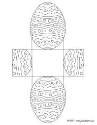 4 Paniers A Colorier Decouper Et Coller Oeufs De Paques A Colorier Paques Coloriage Paques
