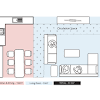 The decor style will play much to show how one space supports. 1