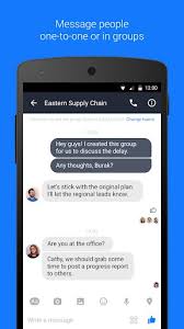 If you're mainly interested in your facebook chat history, html works well for the file type. Download Workplace Chat By Facebook Apk Download For Android