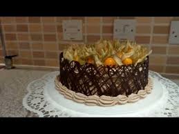 طريقة عمل السياج بالشوكولاته لتزيين الكيك 3 How To Make Chocolate Fence To Decorate The Cake 3 Youtube Food Cake Design Cake Decorating
