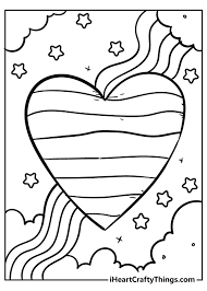 rainbow coloring pages updated 2022