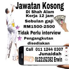 Maybe you would like to learn more about one of these? Jawatan Kosong Di Klang Shah Alam Petaling Jaya Kawasan Selangor Photos Facebook