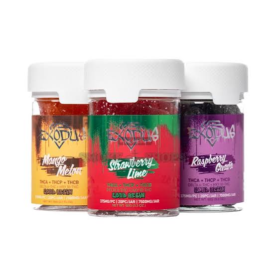 Exodus Zooted Series Loud Resin Gummies, AI generated