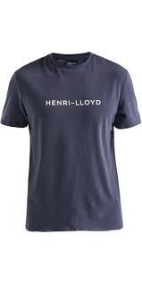 2019 Henri Lloyd Mens Fremantle Stripe Tee Navy Blue P191104009