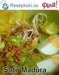 Resep Soto Madura Asli Resep Masakan Resep Makanan Bayi Resep Makanan Sehat
