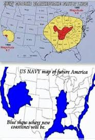 Earthquake Fault Lines In Us Future Results Of Them In Distant Future New Madrid Earthquake Fault Lines North America Map
