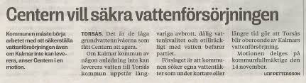 Har ni inget konto än? Tidningsartiklar 2016 Torsas Kustmiljogrupp