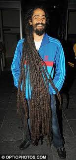 heir apparent bob marley s son damian shows off dreadlocks that nearly touch the ground damian marley dreadlocks bob marley sons