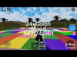 Searching for the mood id article, you might be going to the proper web site. 24kgoldn Mood Roblox Id Youtube