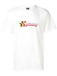 Stussy Logo T Shirt Farfetch Stussy Logo Stussy Tshirt Logo
