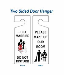 Door Hangers Templates Wedding Hanger Template For Word ...