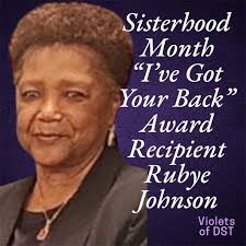 March 17th-23rd is “Sisters Who Shine Week.” #VioletsOfDST We would like to  recognize the following chapter members who make a difference in our  Sisterhood! Dr. Palmer Quarrels-Heart of Gold Award Recipient for