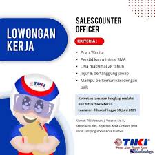 97 423 tykkäystä · 832 puhuu tästä. Lowongan Kerja Sales Counter Officer Tiki Veteran Cirebon