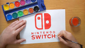 Fun, easy, step by step drawing tutorial lessons. How To Draw The Nintendo Switch Logo Youtube