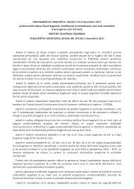 Ordonanţă de urgenţă nr 114 din 28 decembrie 2018 privind instituirea unor măsuri in domeniul investiţiilor publice si a unor măsuri fiscal bugetare modificarea si completarea unor acte normative si prorogarea. Https Sindicatusamvcn Ro Docs Legi Oug 90 2017 Pdf