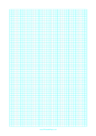 printable graph paper with one line every 4 mm on letter sized paper