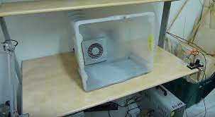 Build An Easy And Cheap Tabletop Spray Booth Make Spray Booth Spray Booth Diy Diy Paint Booth
