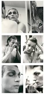 Female impersonators: A colorful vision in black and white