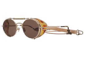 Matsuda Limited Edition 2809H-Ver2 Sunglasses Men's Titanium Leather Strap  | JoyLot.com