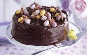 Easter Chocolate Fudge Cake Dessert Recipes Goodtoknow Recipe Easter Cakes Chocolate Fudge Cake Chocolate Easter Cake