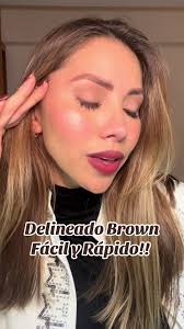 Delineado Brown facil y rapido!! #makeup #beautyblog #beautyblogger #...