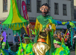 Patrick's day, also spelled saint patrick's day and sometimes colloquial referred to as st. Saint Patricks Day Parade In Downpatrick 17th March Northern Ireland