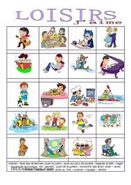 Loisirs Fiches Pedagogiques Loisirs Et Fle