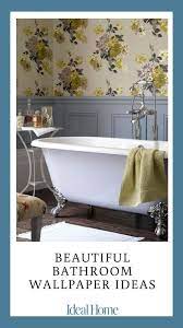 Toilet room makeover reveal and clever bathroom storage. Beautiful Bathroom Wallpaper Ideas Bathroom Beautiful Ideas Mainbathroomideascolorpalet Zimmer Badezimmer Bad