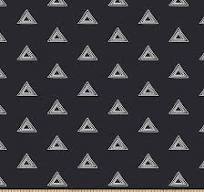 Art Gallery Fabrics Art Gallery Prisma Elements Jet Onyx Fabric, Black