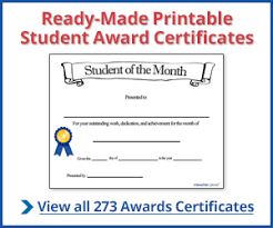 These free certificates templates for word contain free certificate borders you can use to make and print your own certificates for school, work, friends, employees, anyone! Student Award Certificates Free Certificate Builder