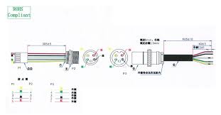 This 5 wire pigtail connector fits 5 wire type gm maf sensors from 1985 to 1989, as well as ign1a coils and some gm dis modules. Ul Cable Assembly Gx16 Aviation Plug 5 Pin Connector Xmkehan Com