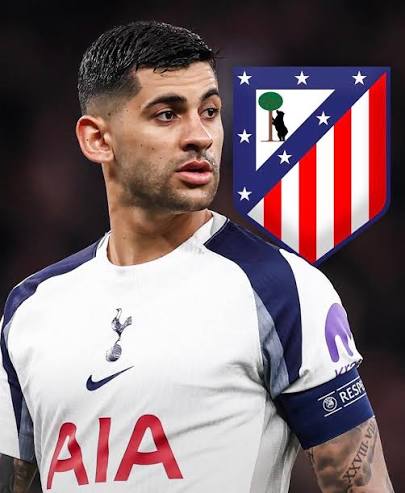 Atl&eacute;tico de Madrid acerta a contrata&ccedil;&atilde;o do zagueiro argentino Cristian Romero, de 28 anos, do Tottenham, por &euro;40 milh&otilde;es, com b&ocirc;nus inclu&iacute;dos. 📰| @fabriziorom