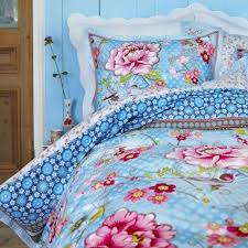 Pip Bettwasche Chinoise Light Blue Hellblau Blumen Bluten Vogel Romantik Perkal Bettwasche Pip Studio Bettwasche Madchenzimmer