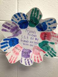 You can read books about friendship, you can play games, or do some arts and crafts. Pin By Latoya Morton On Crafts For Kids Friendship Crafts Preschool Crafts Friend Crafts
