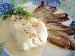 Endives Braisees Et Dos De Cabillaud Creme Recette Endives Recettes De Cuisine Dos De Cabillaud