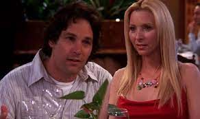 Rudd played mike hannigan, who meets phoebe buffay (lisa kudrow) on a blind date with her friend, joey (matt leblanc). Friends Phoebe Buffay Nearly Got Back Together With David In Season 9 Tv Radio Showbiz Tv Express Co Uk