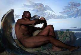 See more ideas about lucifer, angels and demons, fallen angel. Black Lucifer Paintings Tumblr Fallen Angel Angel Art