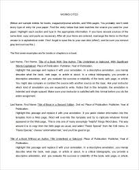 Write down all necessary documentation information before you start to take notes. 10 Annotated Bibliography Free Sample Example Format Free Premium Templates