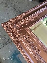 Antique Black And Gold Mirror Antique Rose Gold Mirror From Aged Cream Rose Gold Painting Rose Gold Bedroom Rose Gold Rooms