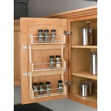 Product title 3 tier metal spice rack wall mount kitchen spices or. Rev A Shelf Door Mount Wood Three Shelf Spice Rack Richelieu Hardware