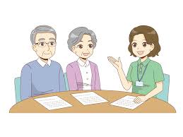介護の相談 (医療・福祉/医療・病気の介護イラスト素材) | 介護アンテナ
