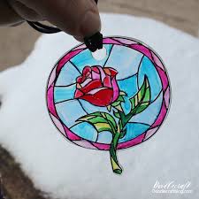 Maybe you would like to learn more about one of these? Beauty And The Beast Enchanted Rose Suncatcher