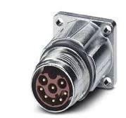 Phoenix Contact Circular Connector, 8 Contacts, Front Mount, M17 Connector,  Plug