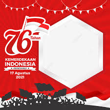 Dibandingkan dengan yang tahun sebelumnya, logo pada tahun ini dibuat lebih minimalis dan lebih sederhana. Facebook Rahmen Der Hutte Ri 76 Indonesien Twibbon Indonesische Unabhangigkeit Facebook Rahmen Png Und Vektor Zum Kostenlosen Download