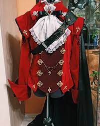 Red Mage Final Fantasy XIV Cosplay Costume Custom Order - Etsy